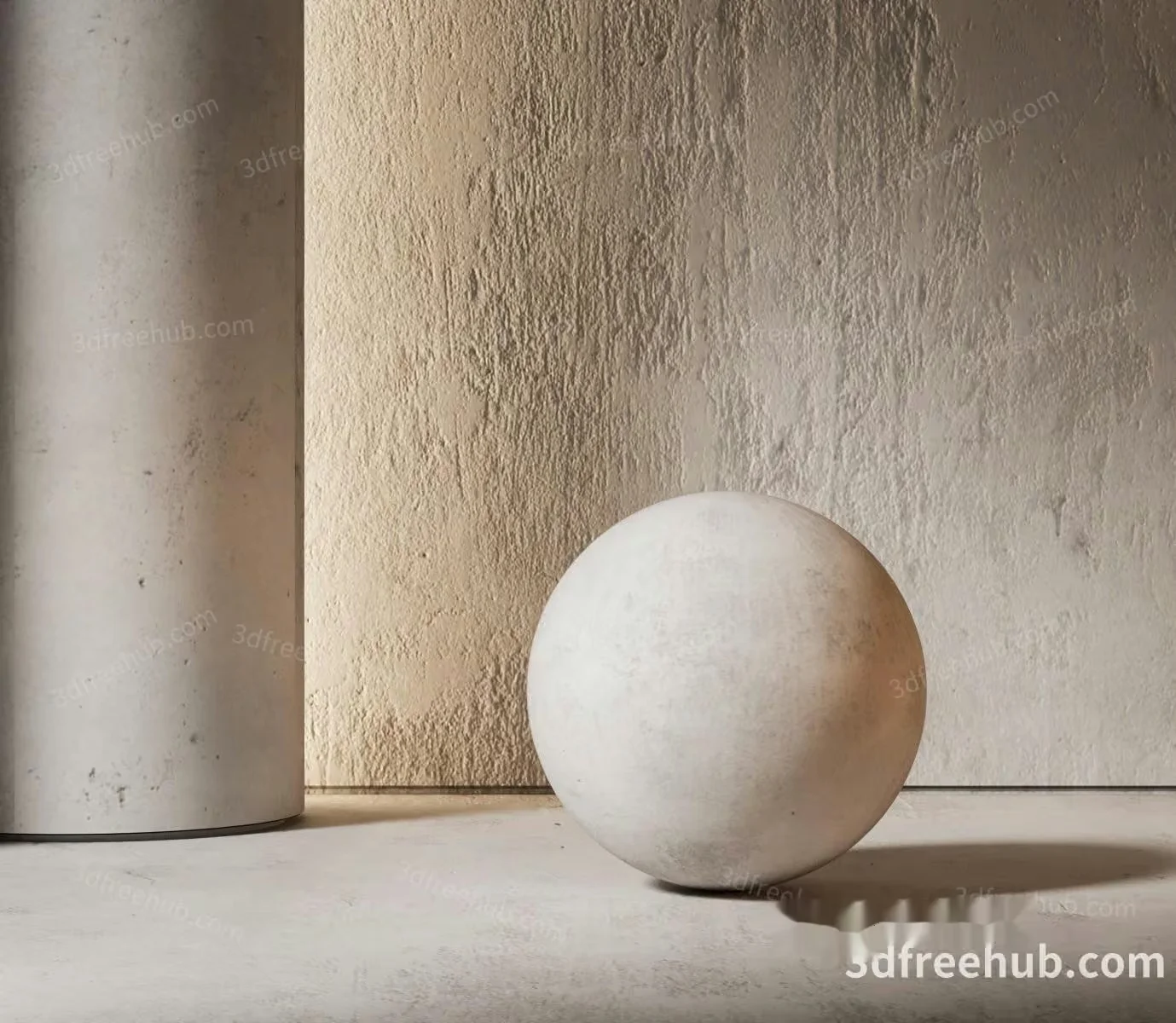 Modern Minimalist Room 3D Model – 20729 – VRAY Render