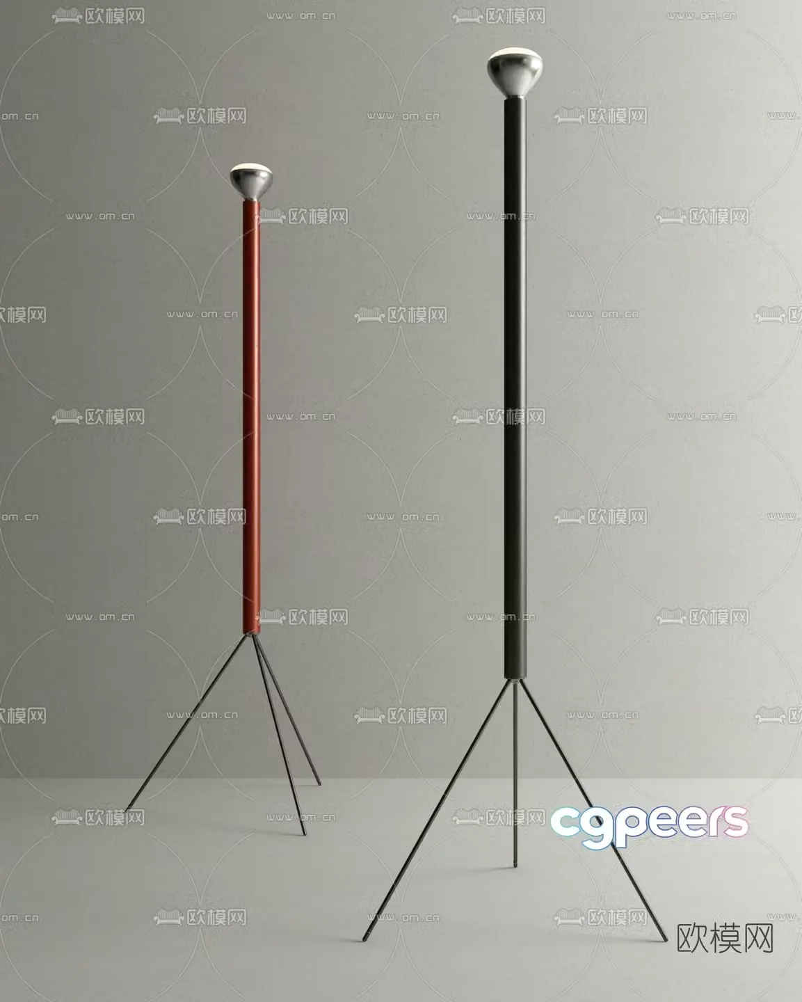 FLOS modern floor lamp 3d model