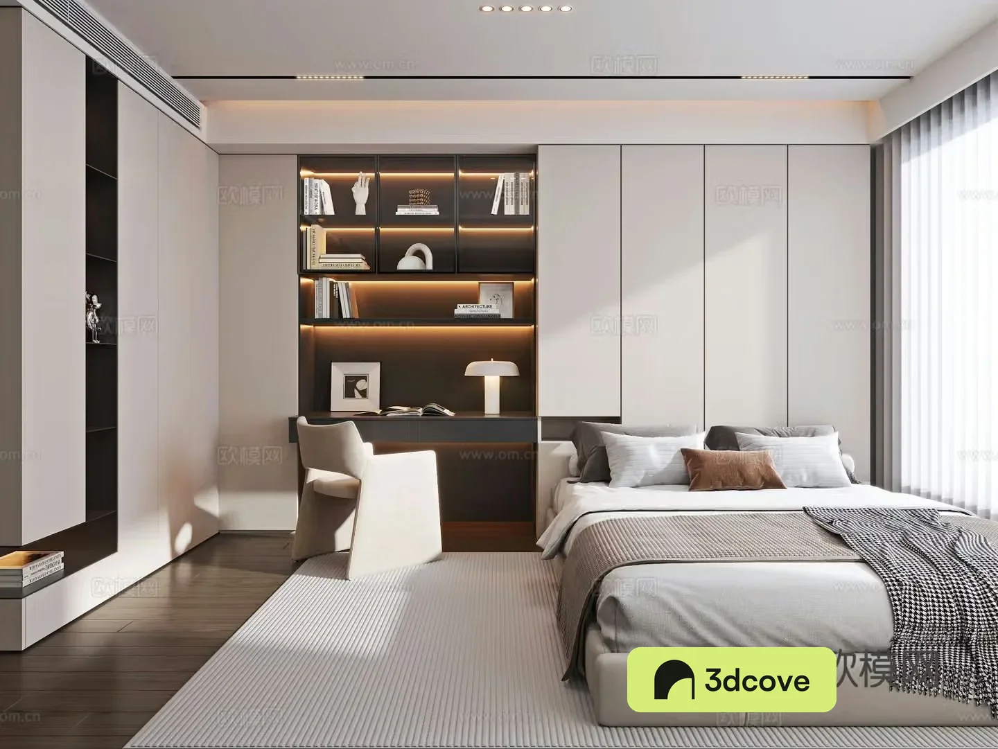 Modern tatami bedroom