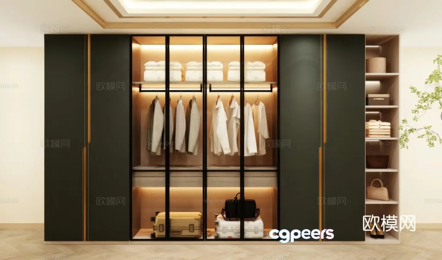 Wardrobe design Wardrobe renderings Wardrobe wardrobe design Wardrobe cabinet 3d model