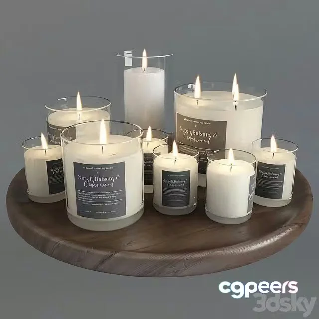 3ds Max Free – Candles