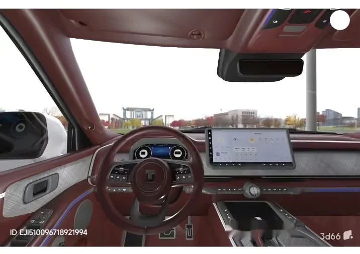 Modern Car Interior 3D Model – 3353 – VRAY Render