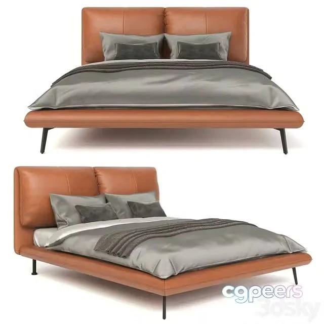 3ds Max Free – Lipari bed