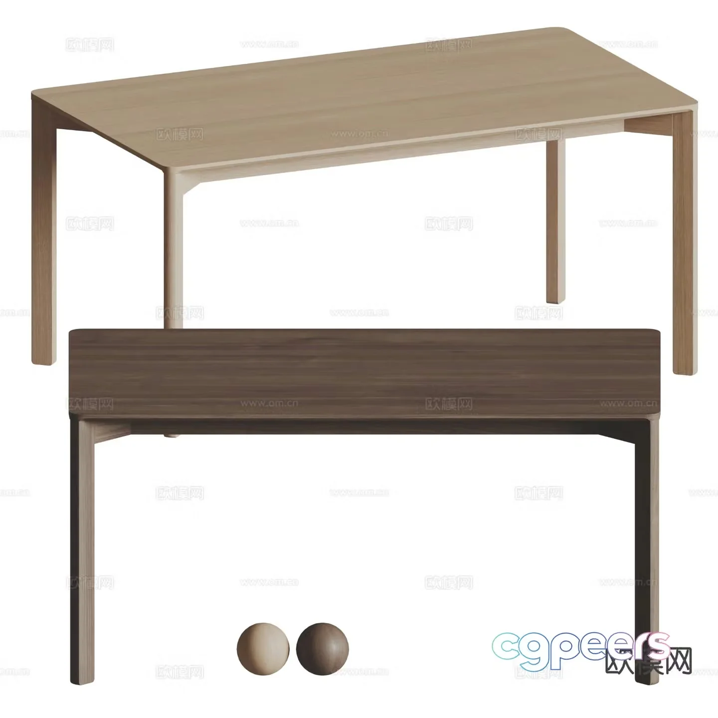 EDRA dining table 3d model