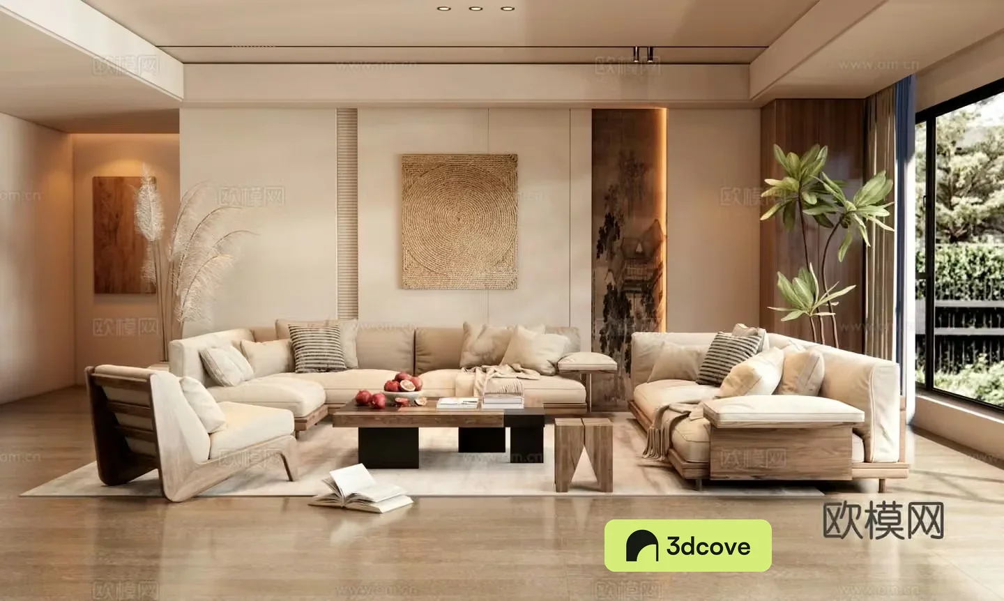 Medieval style living room
