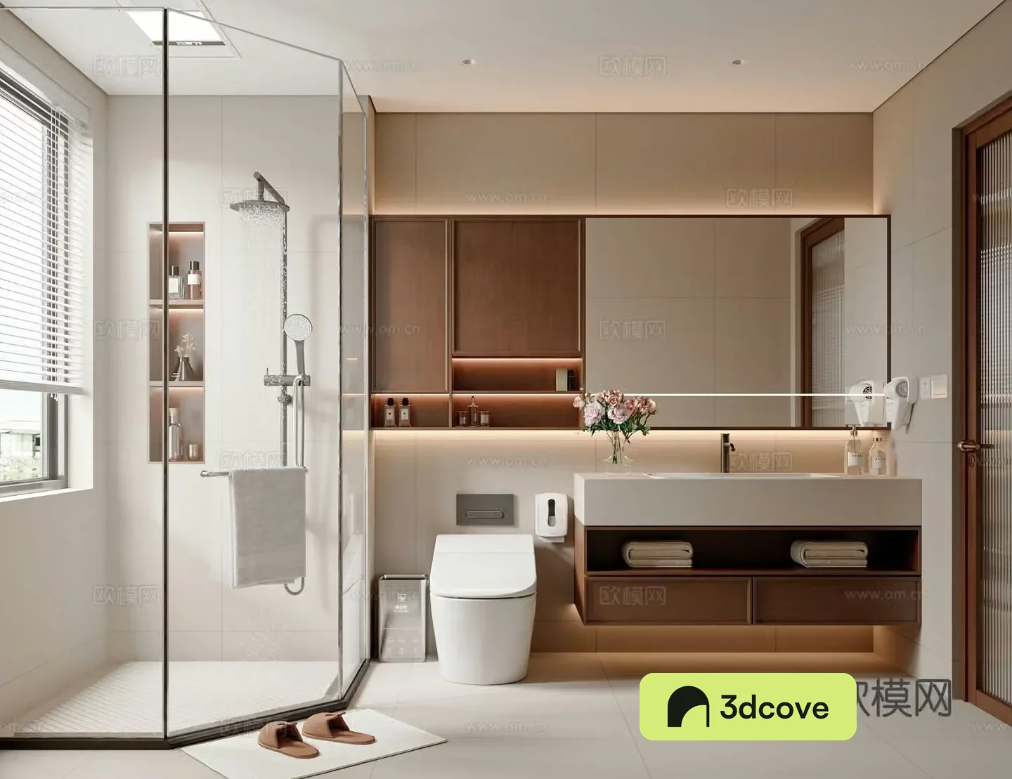 Modern medieval style bathroom shower bathroom cabinet bathroom supplies toilet