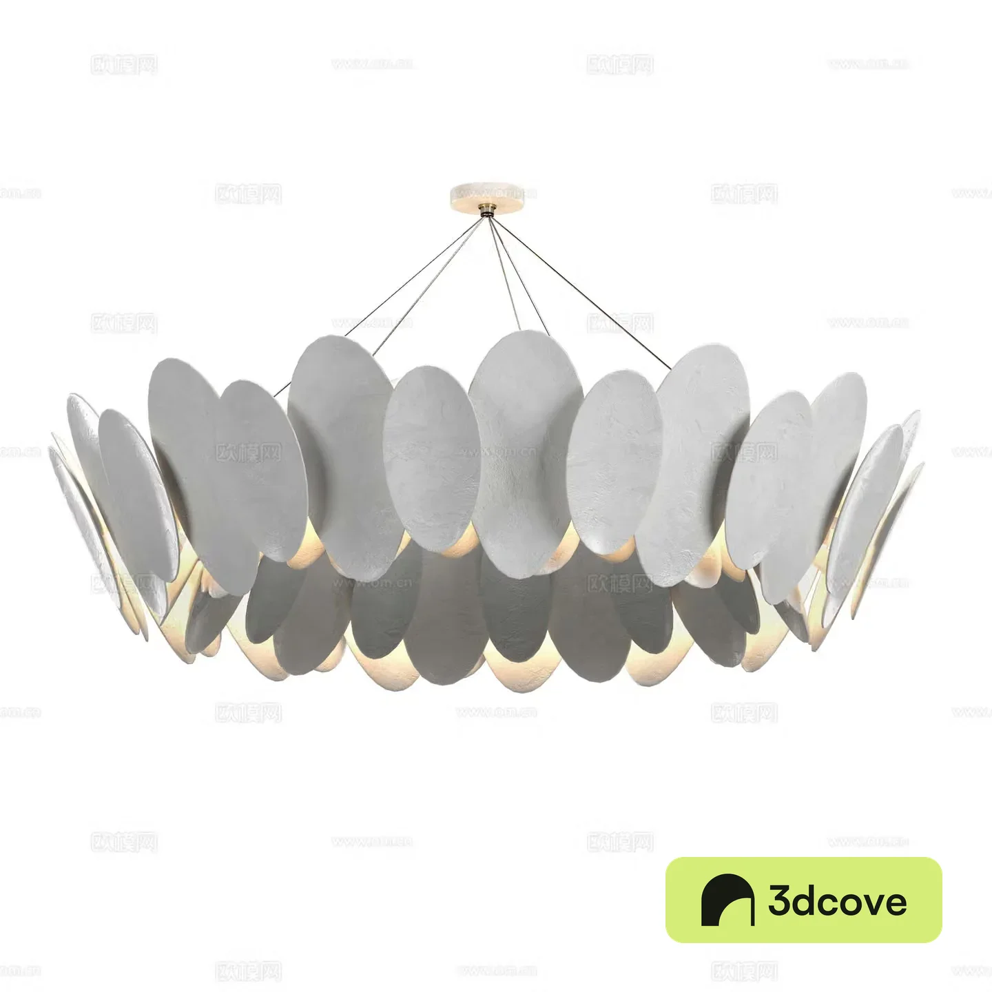 New Chinese style wali chandelier