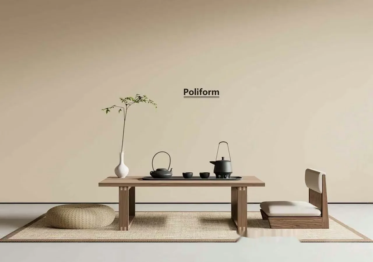 Minimalist Japanese Tea Room 3D Model – 7751 – VRAY Render