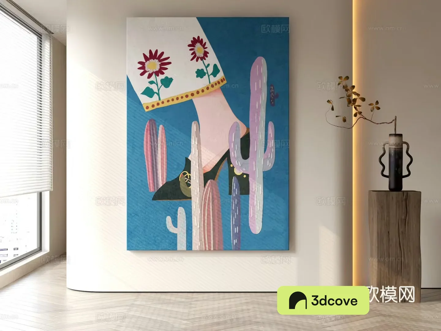 Modern style decorative painting