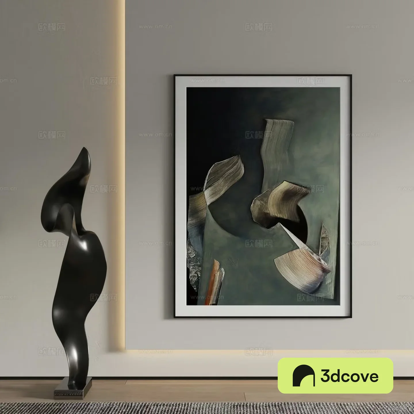 Decorative painting abstract painting hanging painting