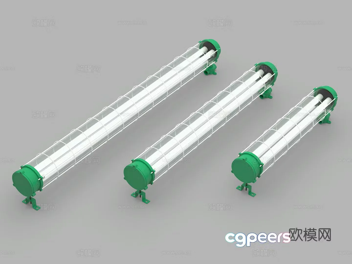 Industrial explosion-proof lamp chandelier lighting lamp 3d model