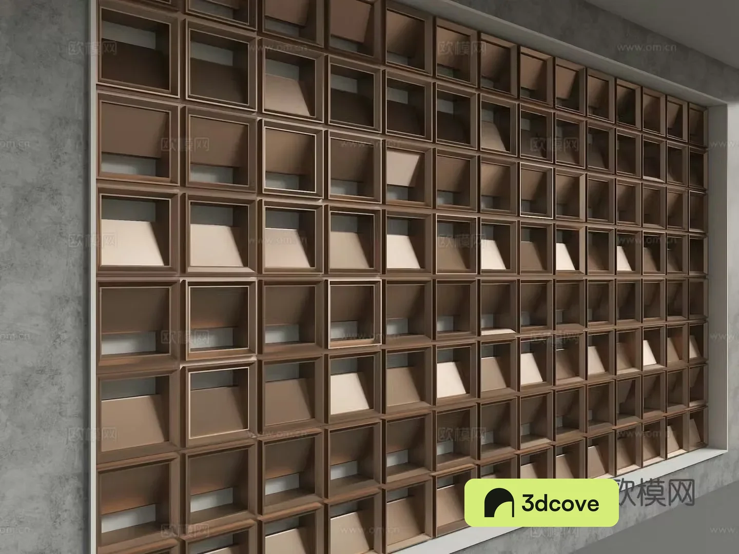 Modern background wall