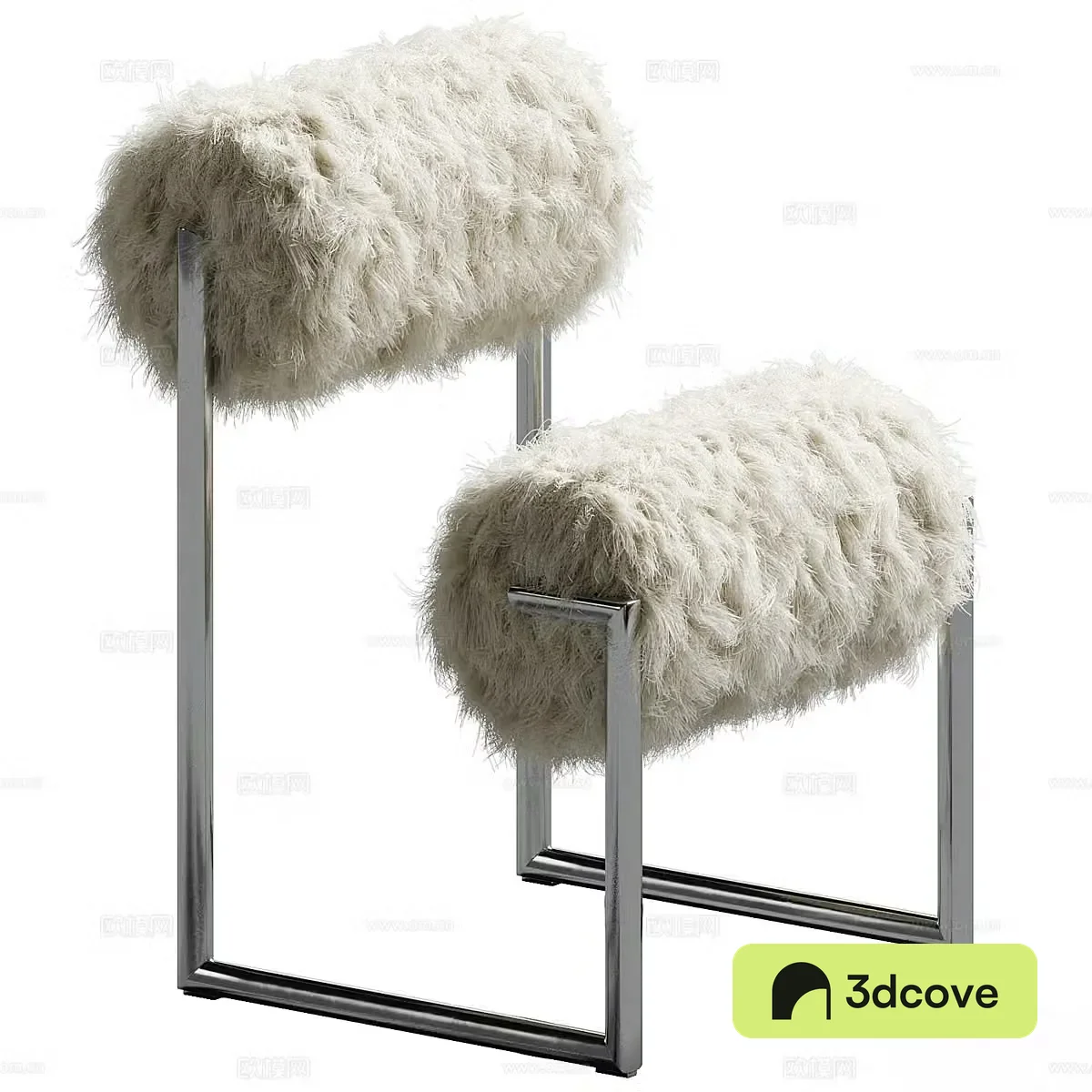 Modern Italian light luxury leisure chair