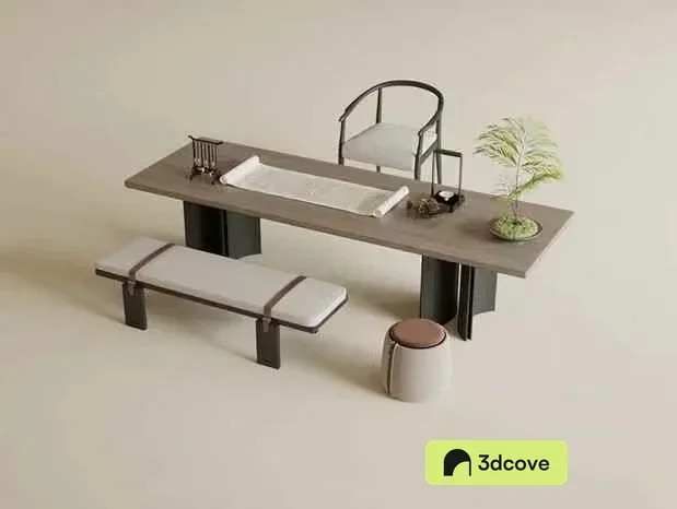 Minimalist Office Setup