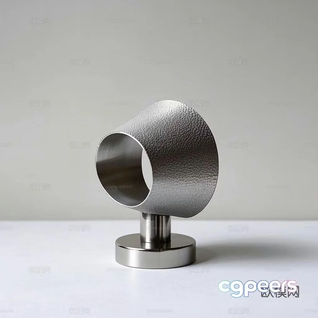 Stainless steel ornament 3d model