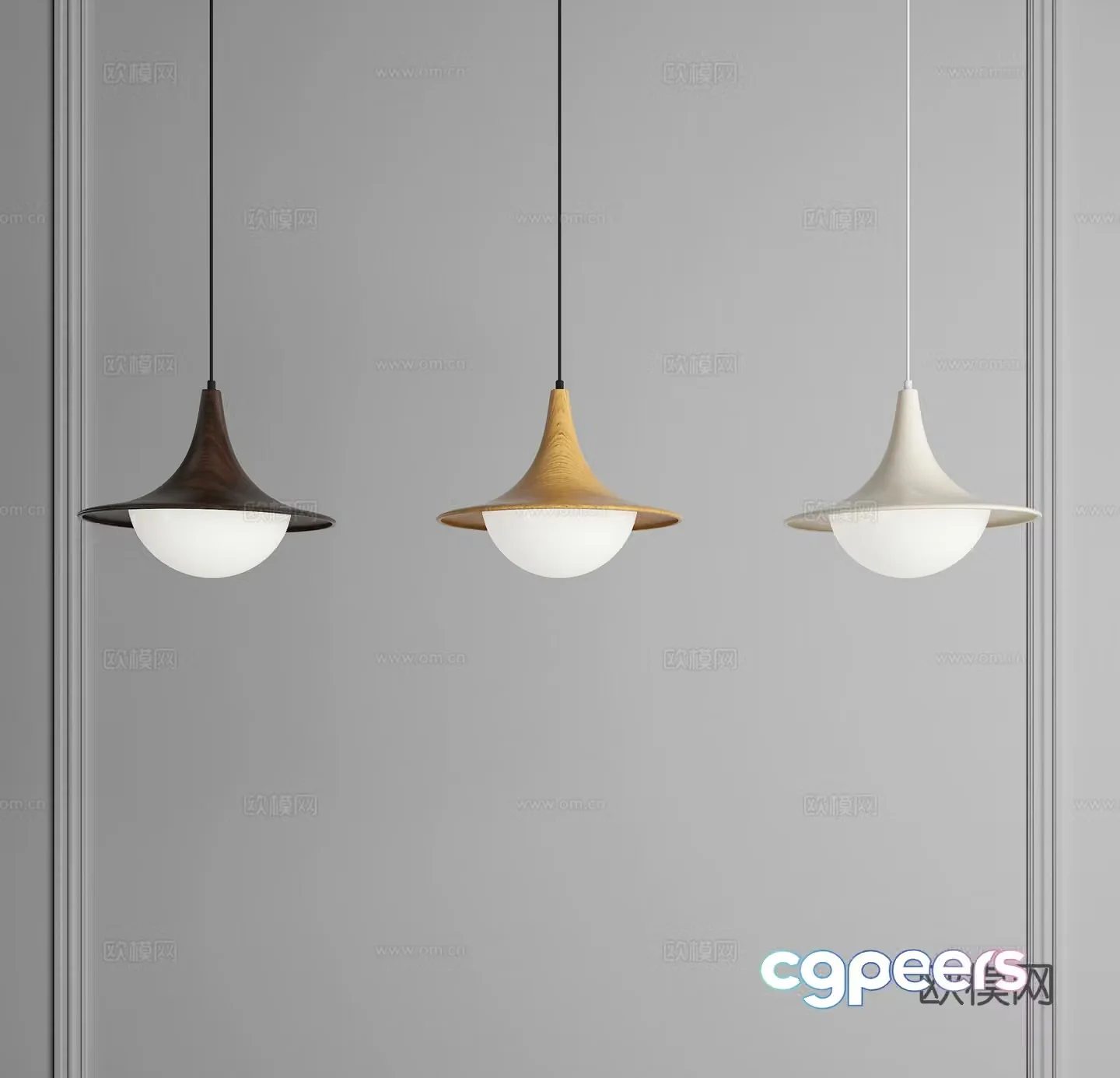 Middle-aged chandeliers cream-style chandeliers French chandeliers Wasabi chandeliers minimalist chandeliers restaurant chandeliers 3D model