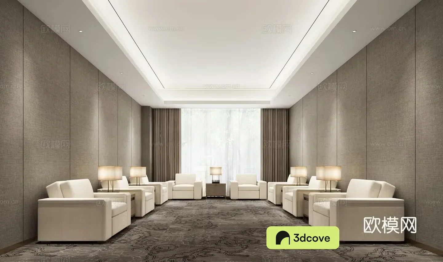 New Chinese style reception room