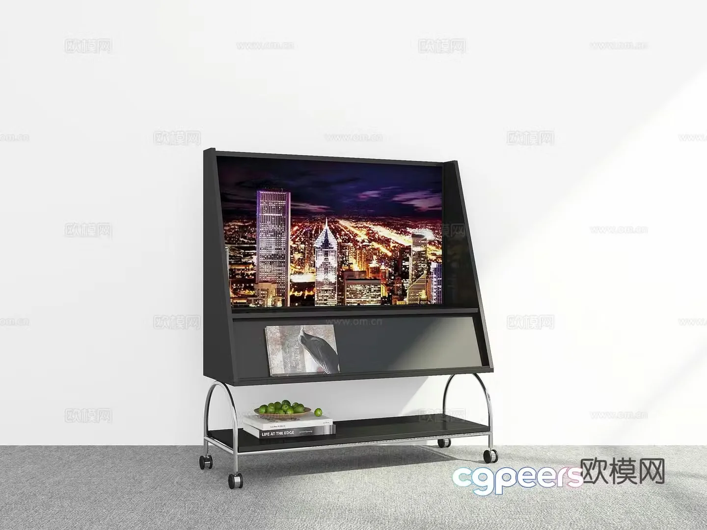 Modern TV stand 3d model