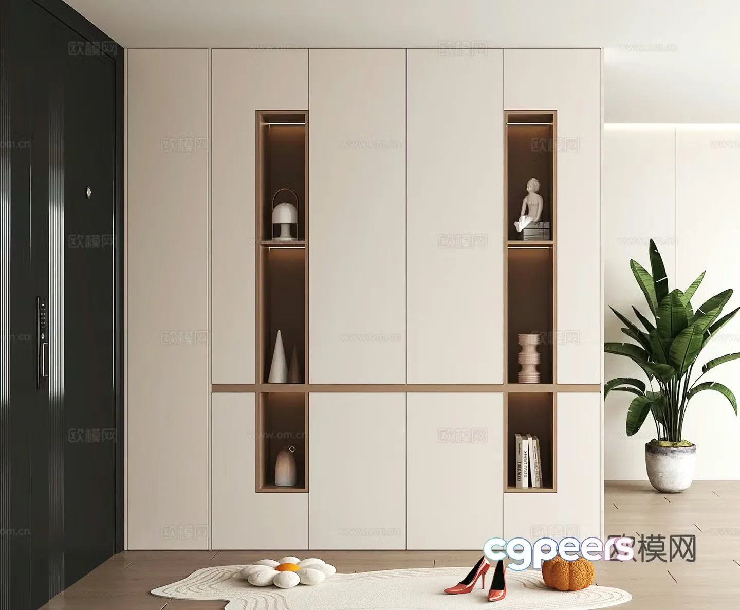 Shoe cabinet design shoe cabinet partition shoe cabinet porch shoe cabinet home shoe cabinet 3D model