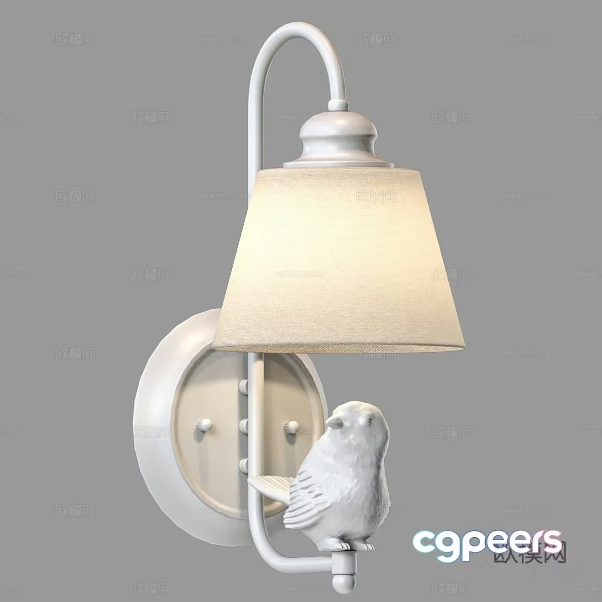 Modern simple wall lamp wall lamp simple wall lamp decorative wall lamp lamp 3d model
