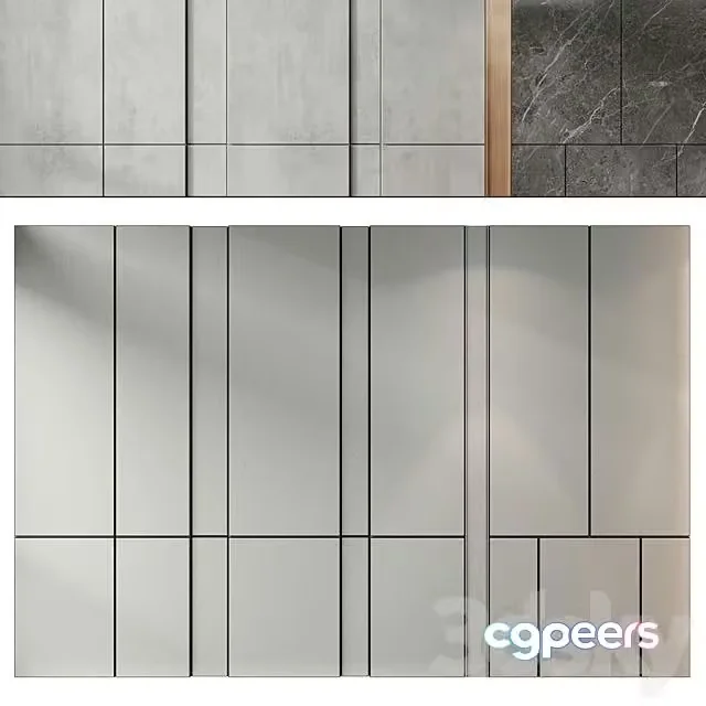 3ds Max Free – Wall Panels Set 272
