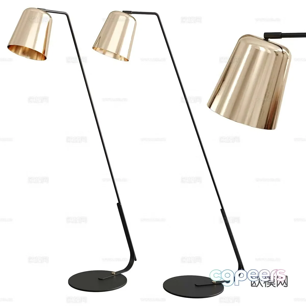 Floor lamp 3d model