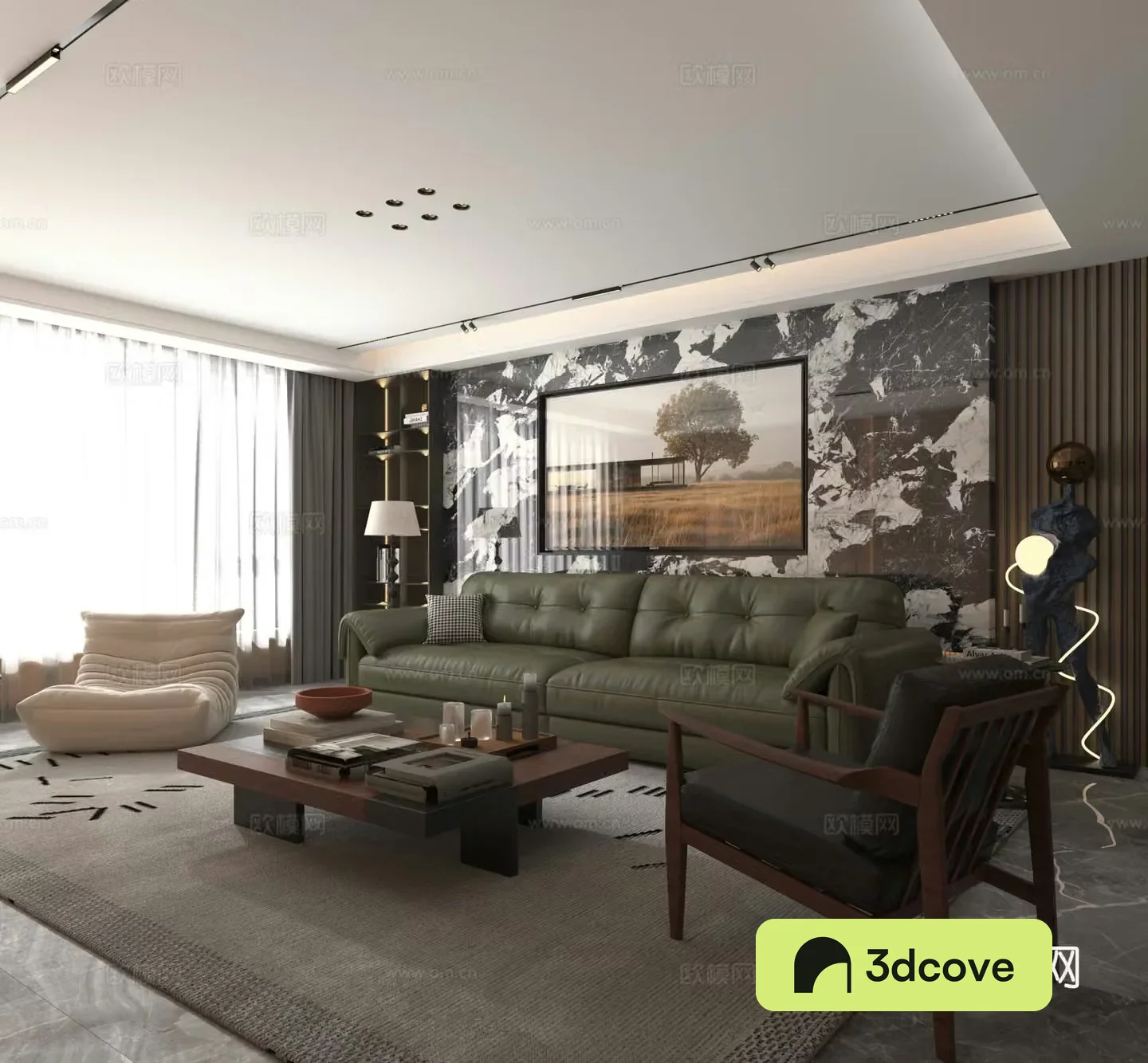 Modern living room