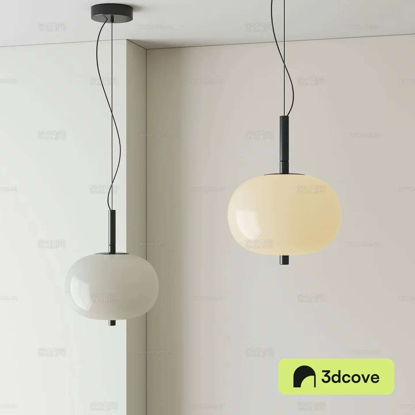 Modern simple small chandelier