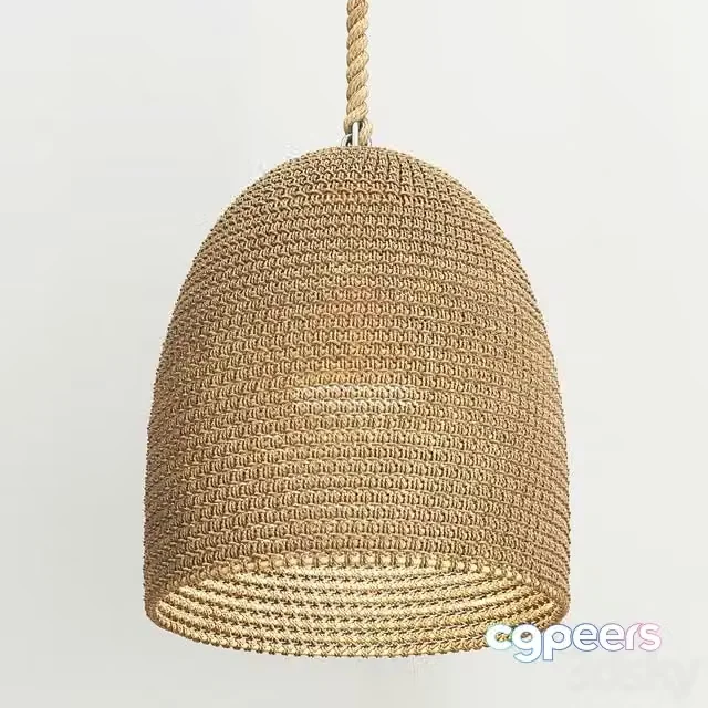 3ds Max Free – PALECEK GREEN OAKS PENDANT NATURAL