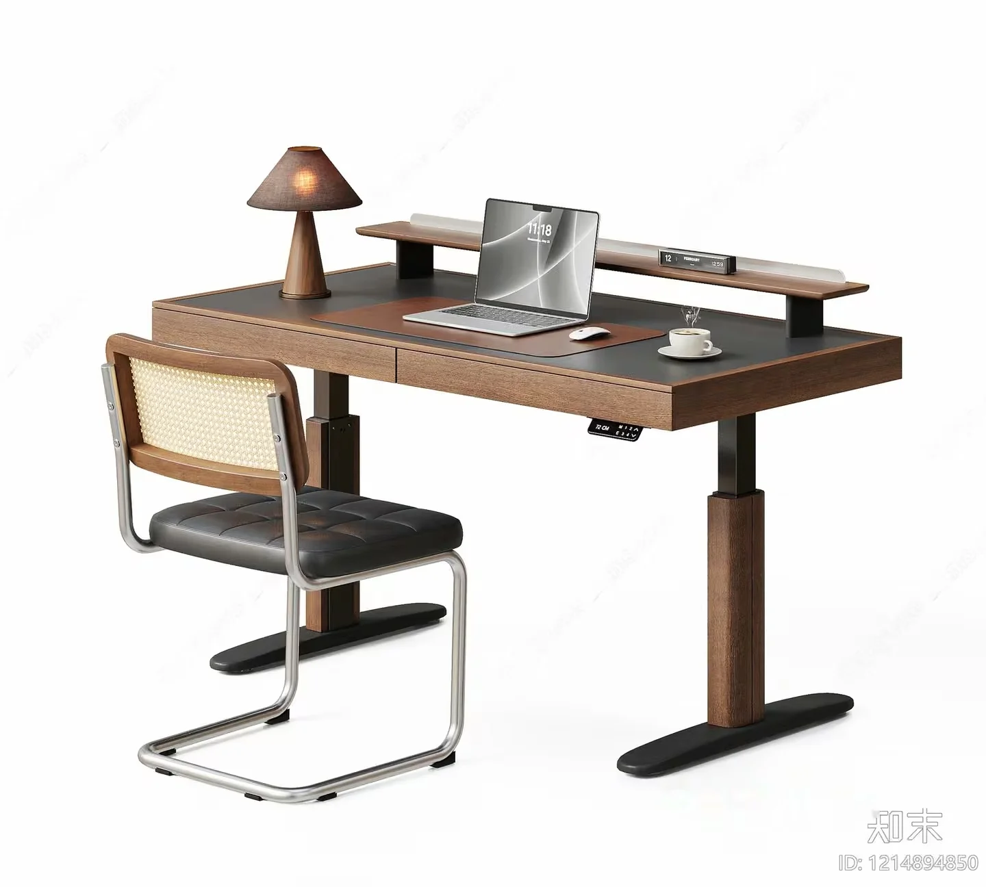 Modern Office Desk 3D Model – 8002 – VRAY Render