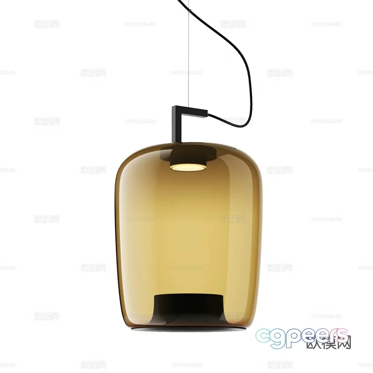 Brokis modern chandeliers minimalist chandeliers glass chandeliers decorative chandeliers 3d model