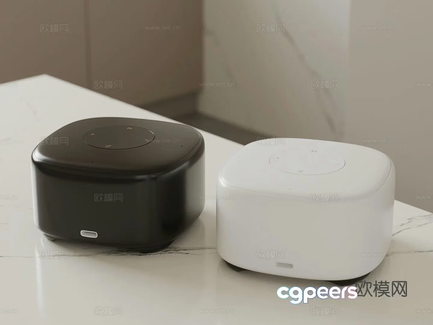 Modern smart audio Xiaomi audio 3D model