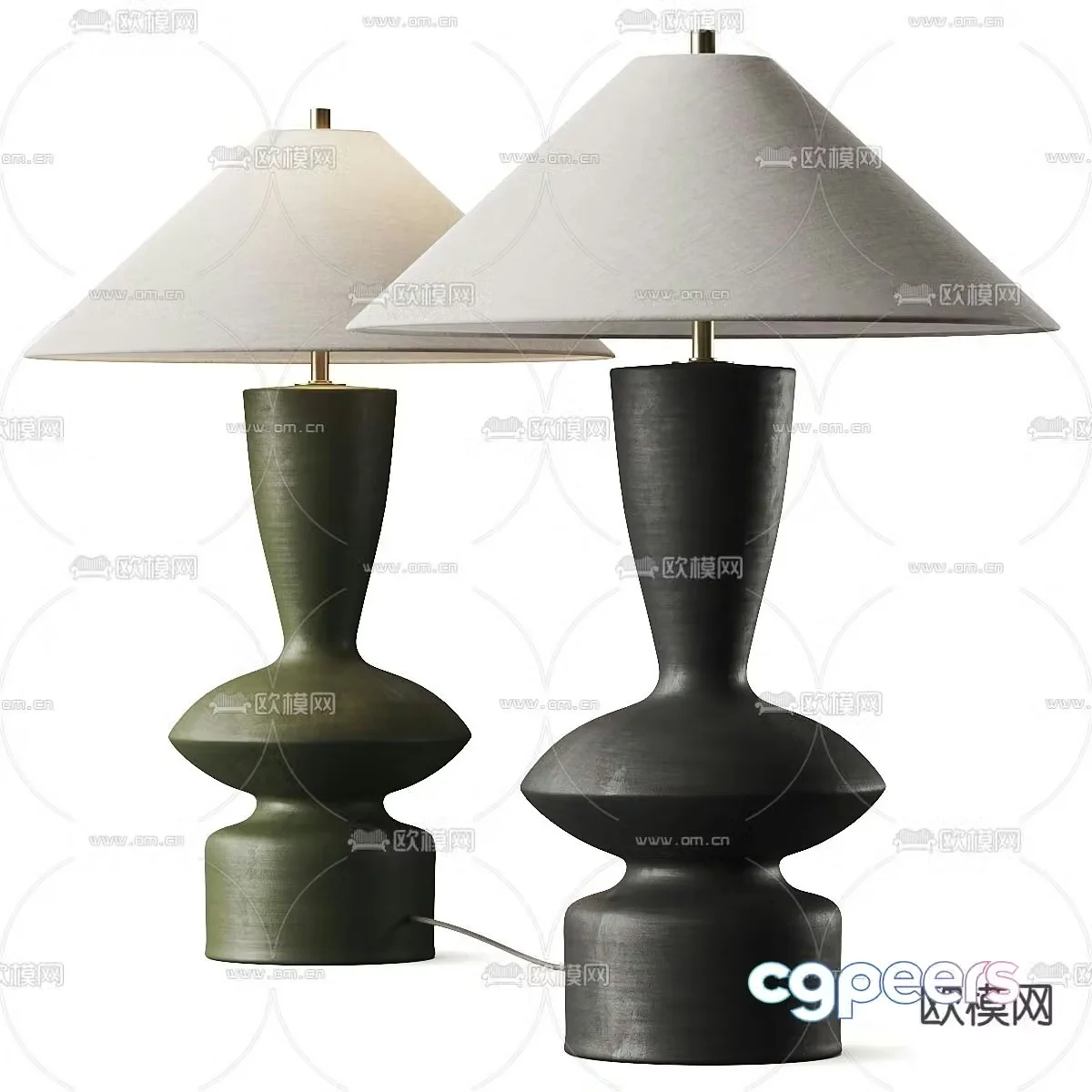 Danny Kaplan desk lamp 3d model