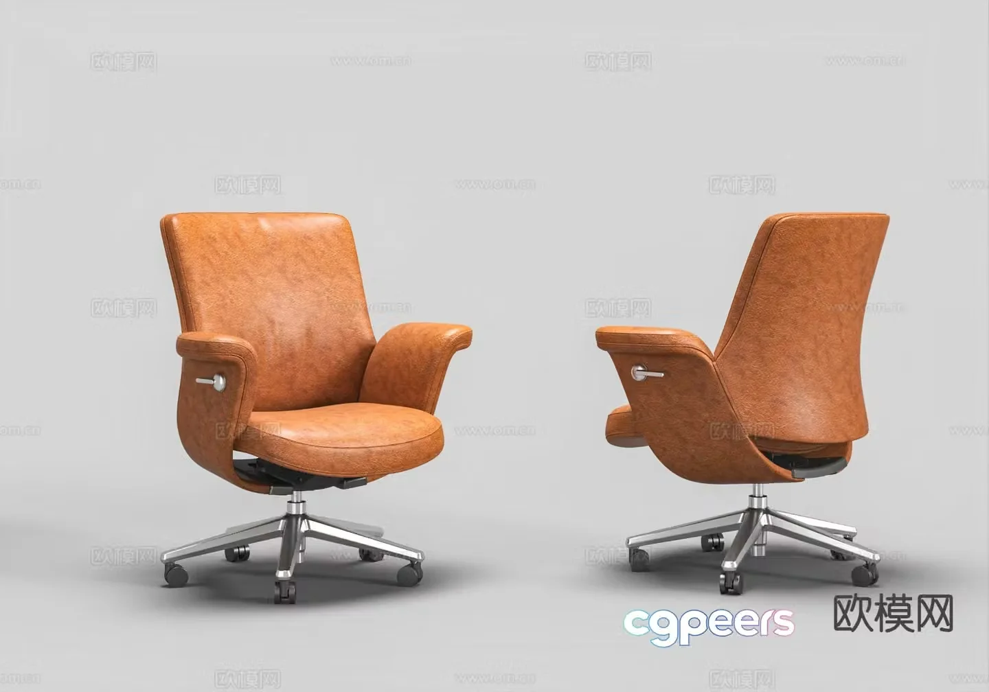 Modern office chair 3d model