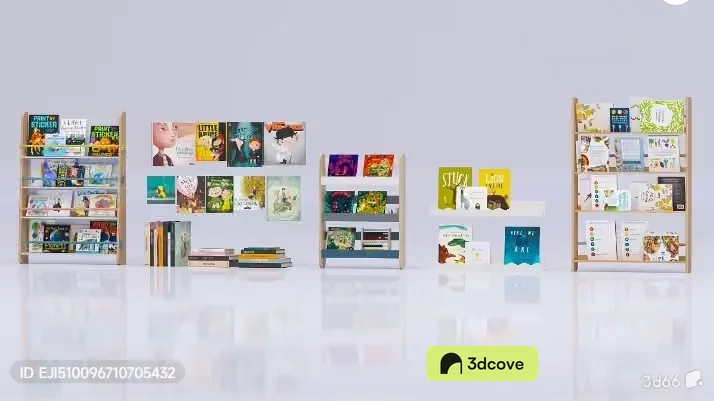 A Collection Of Bookshelves