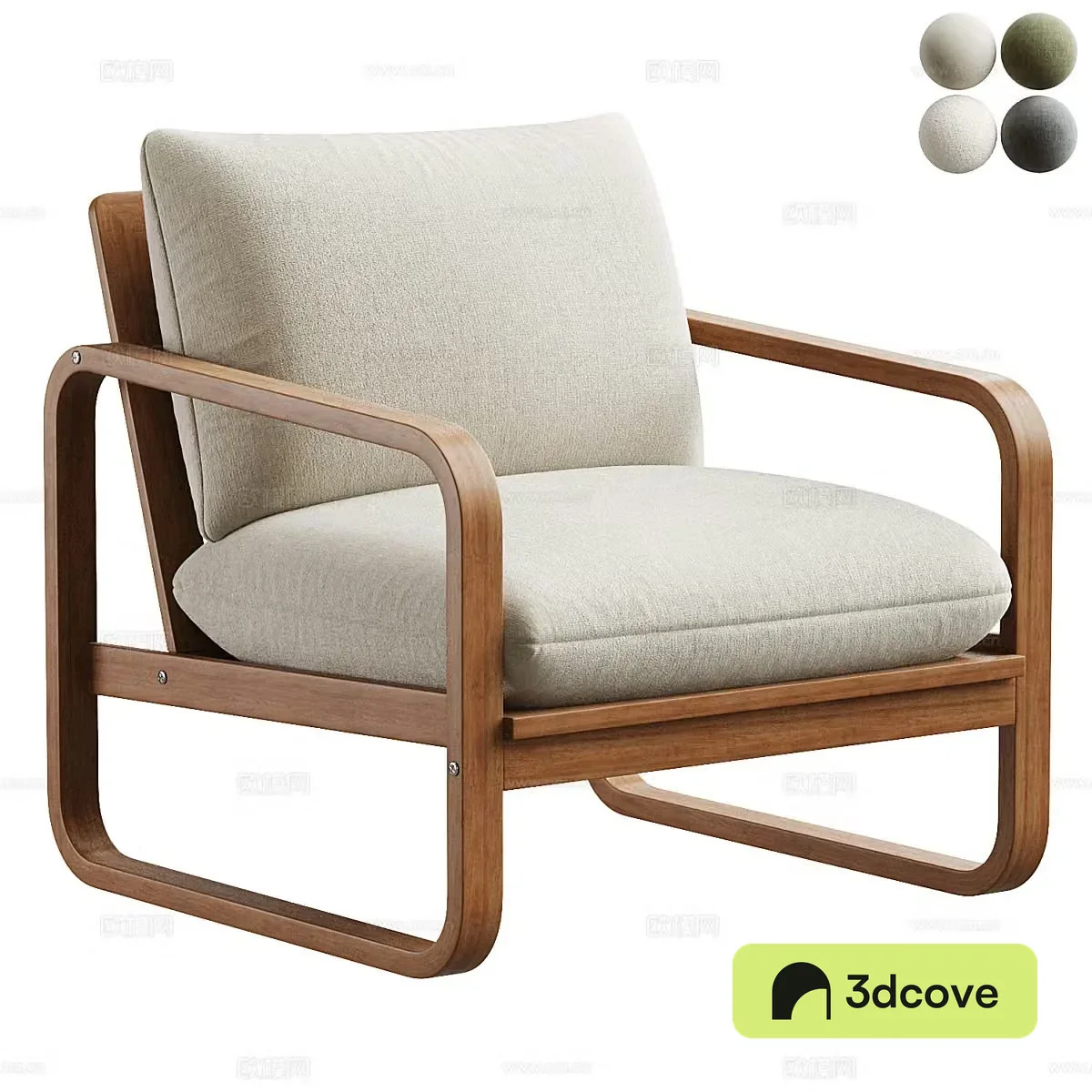 New Chinese style Sacaleta solid chair