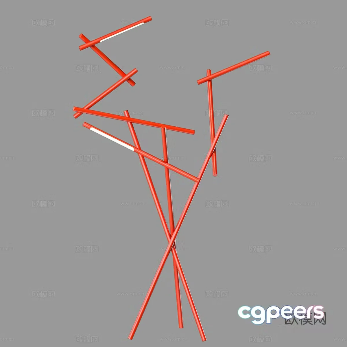 Modern simple floor lamp Floor lamp Simple floor lamp Study floor lamp Lamp Simple floor lamp Lamp Simple floor 3D model