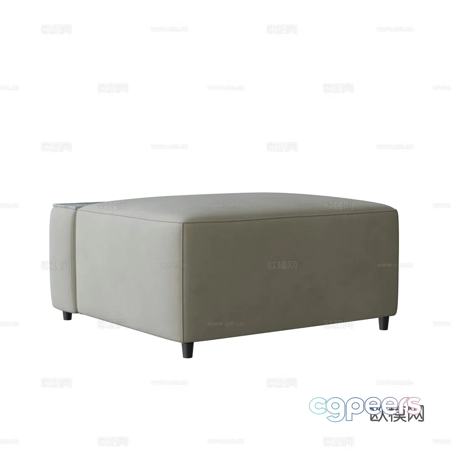 Modern pedal 3D model