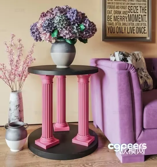 Modern Living Room 3D Model – 5373 – VRAY Render