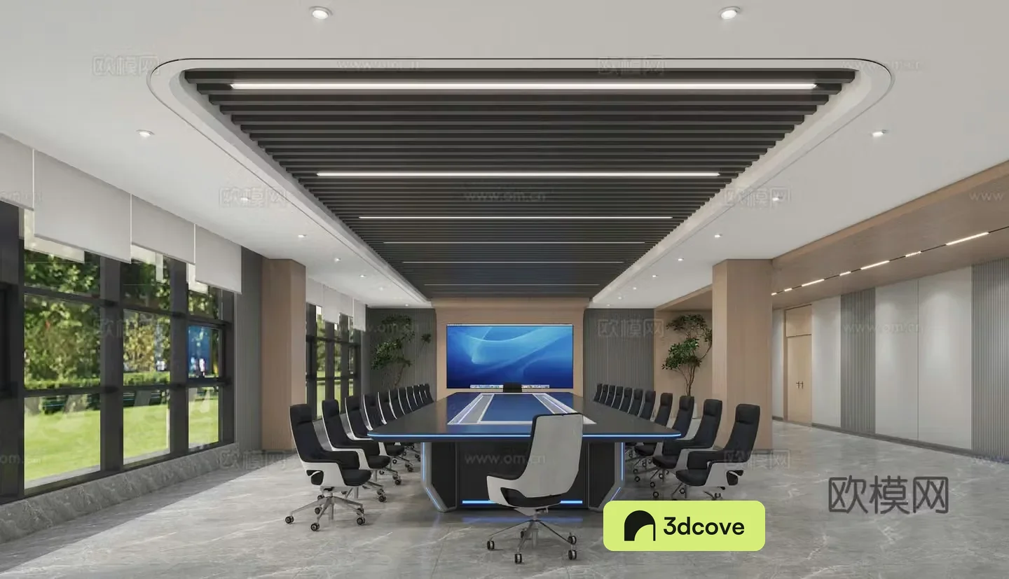Modern conference room