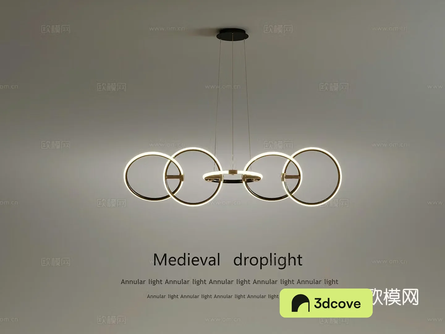 Modern minimalist chandelier restaurant chandelier