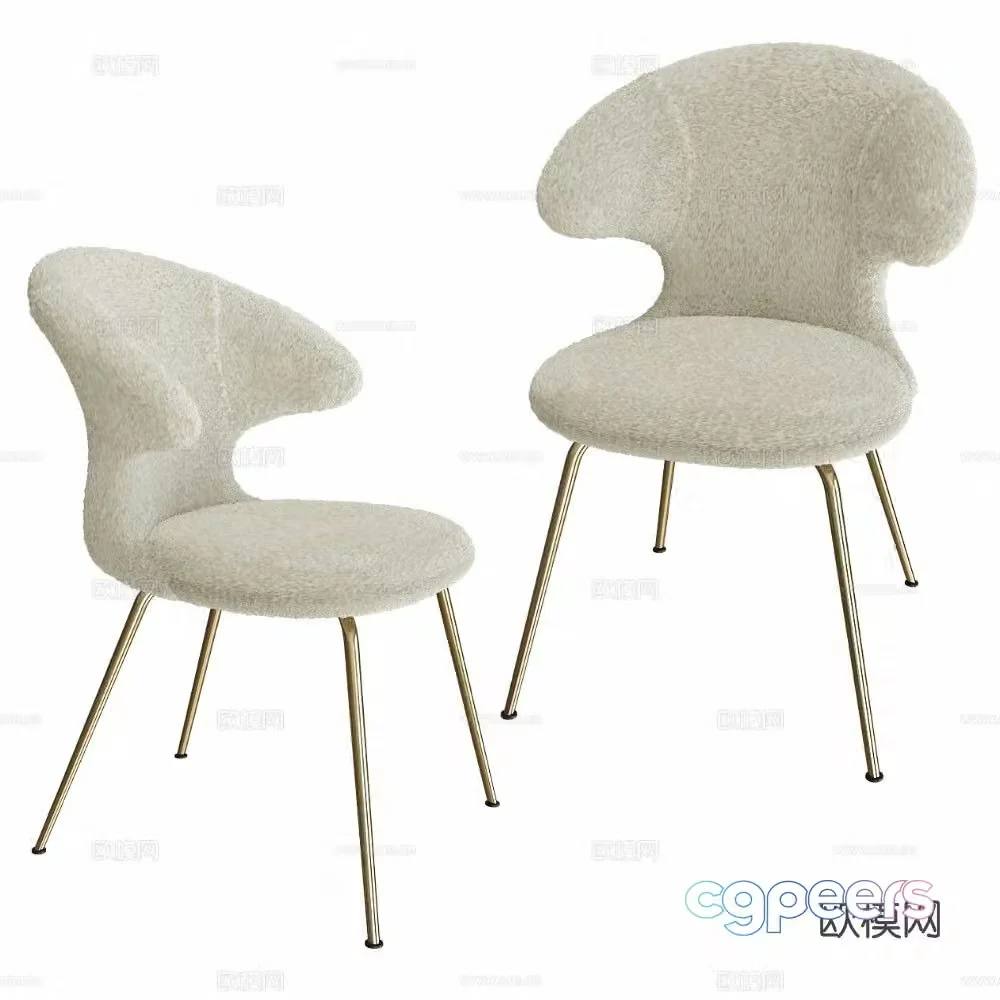 chair single chair leisure chair 3d model