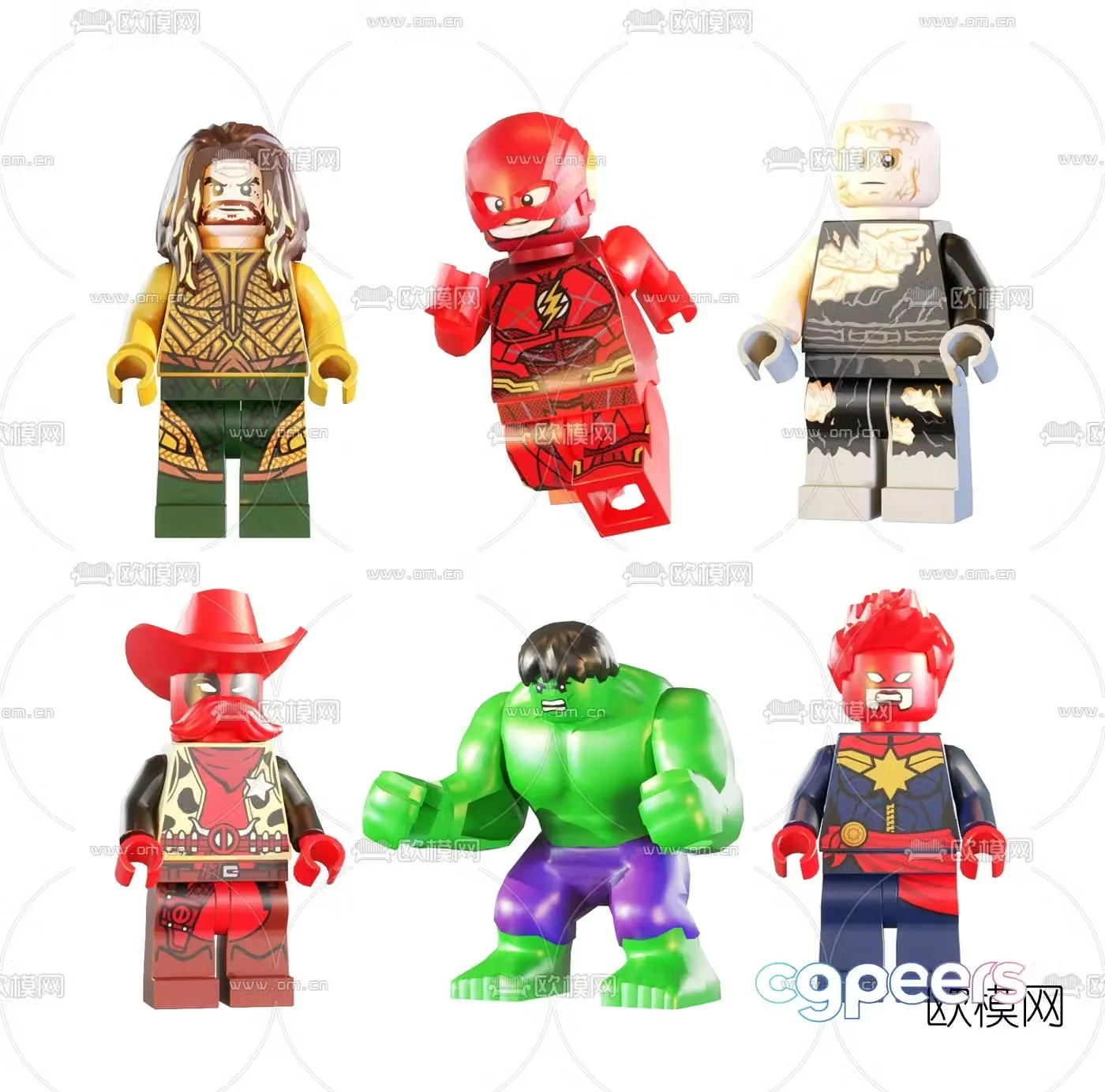 Modern cartoon toy 3d model