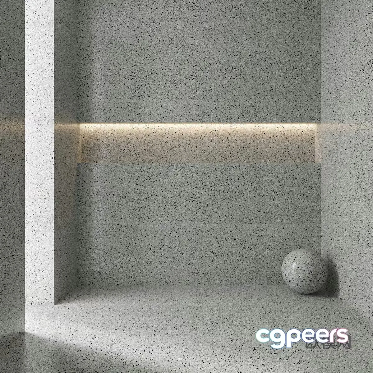 Terrazzo 3D model