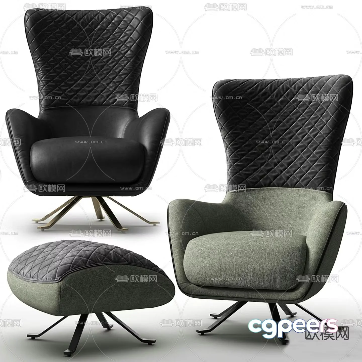 SIN SEATY armchair 3d model