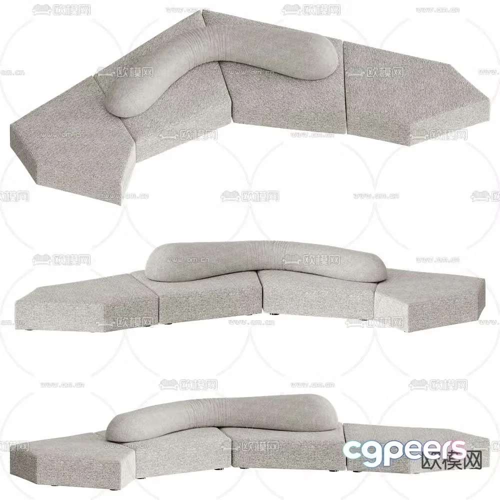 Edra sofa 3d model