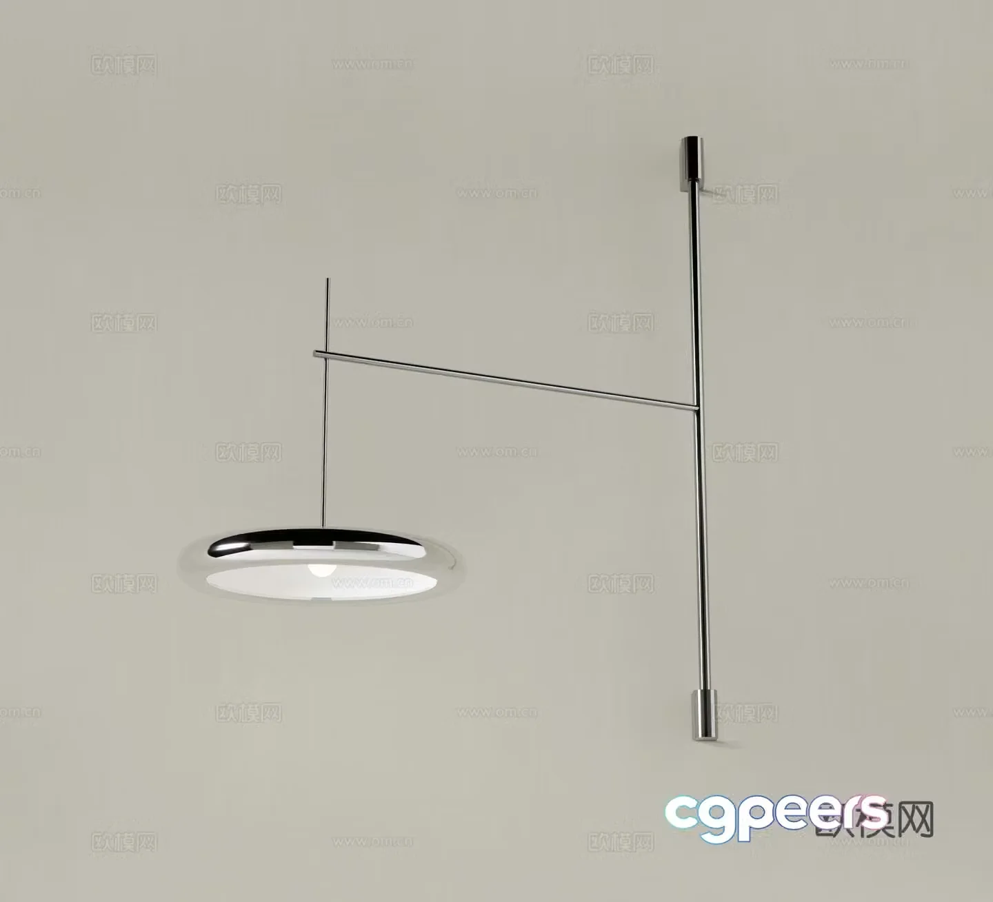 Modern wall lamp Metal wall lamp 3d model