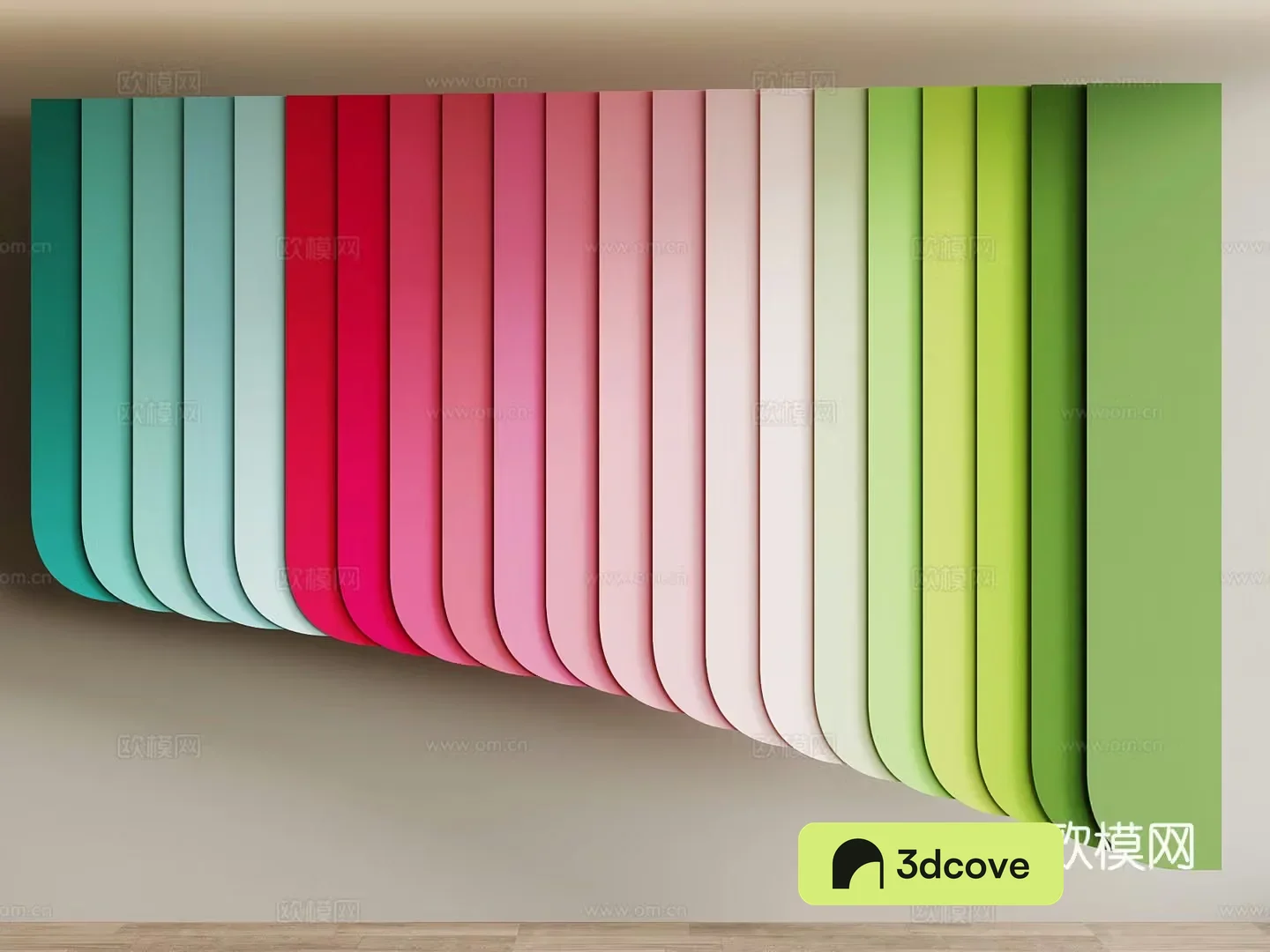 Modern Moranti color card Art paint Latex paint