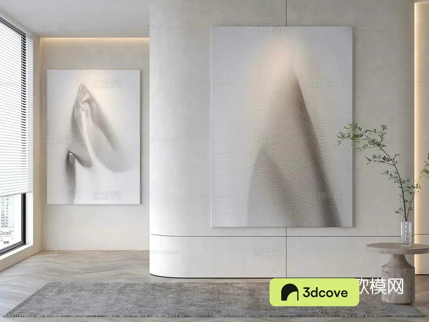 Modern decorative painting Texture painting Abstract painting
