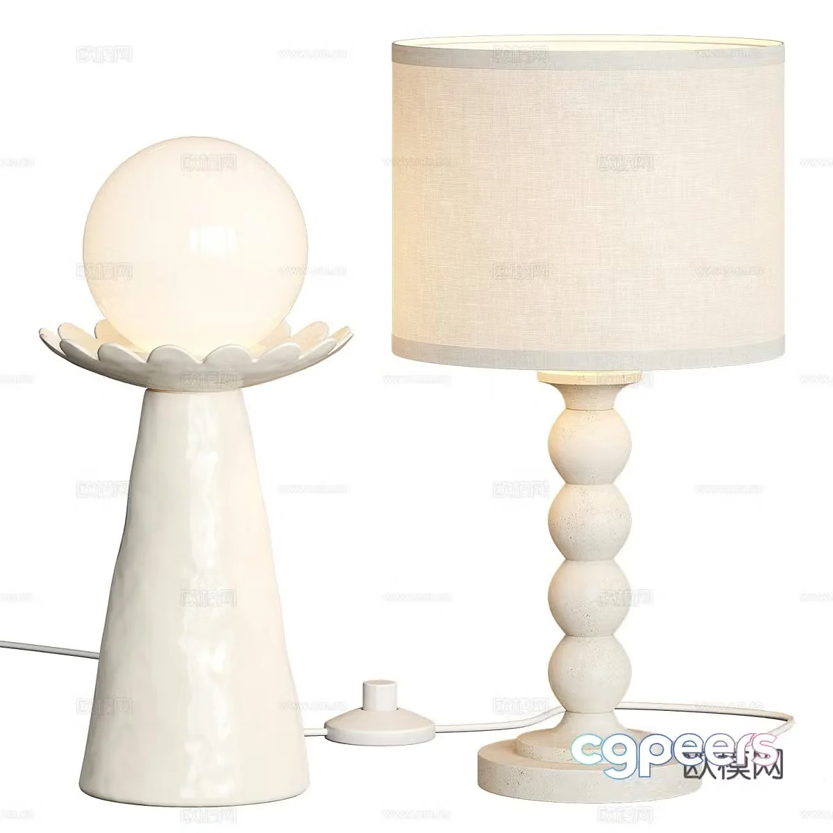 desk lamp 3d model